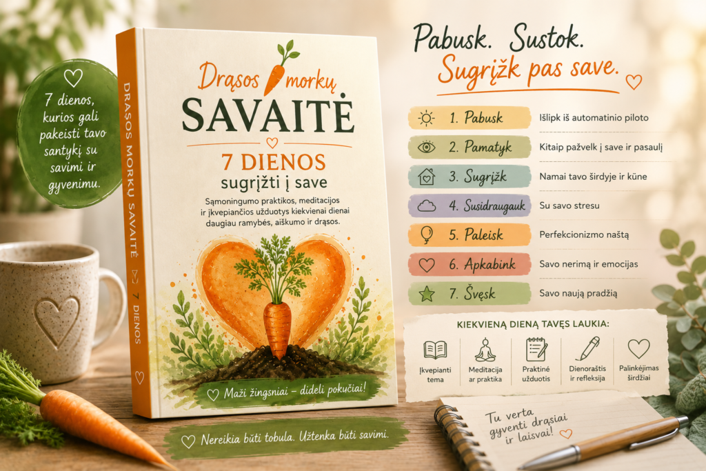 Drąsos morkų savaitė