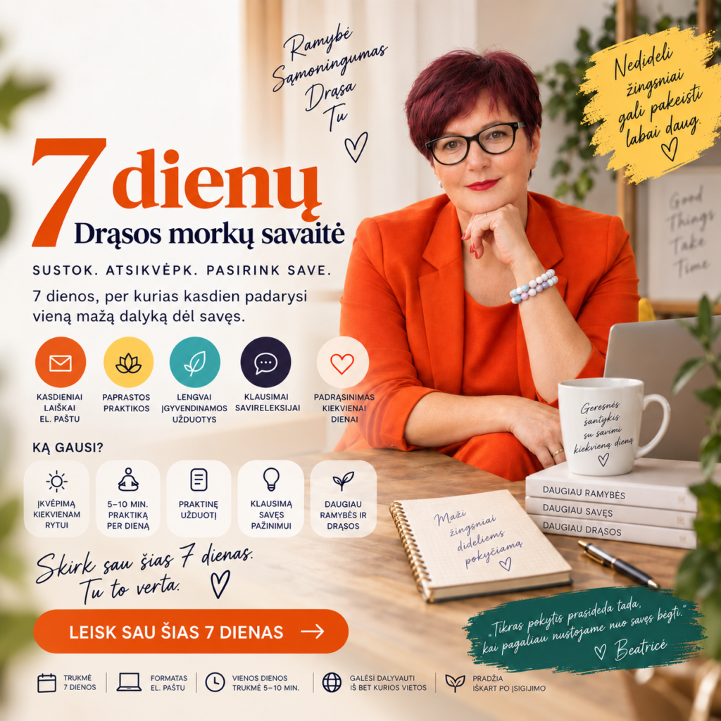 Drąsos morkų savaitė